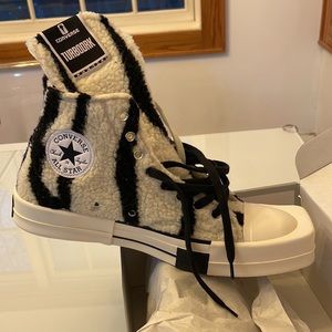 Women’s converse and Rick Owens collaboration sneaker